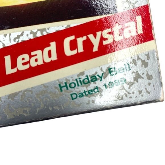 Lighted Lead Crystal Bell Ornament Hallmark Keepsake - Picture 7 of 7